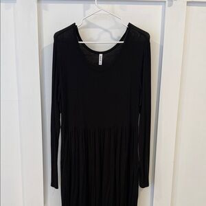 Dear case Black Long Sleeve Dress